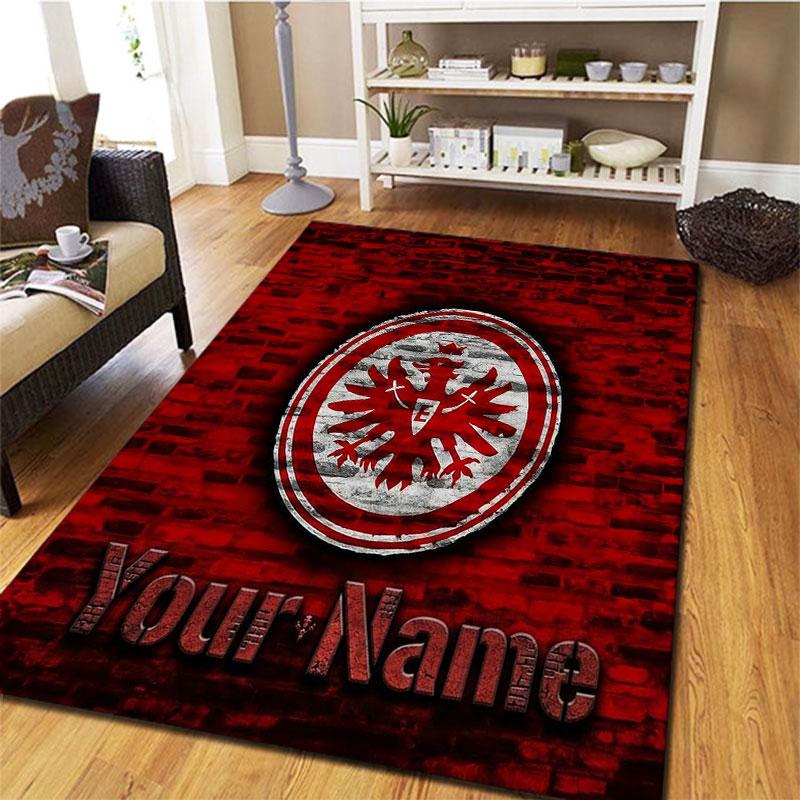 Eintracht Frankfurt Custom Name Carpet Rug for Living Room Bedroom Home Sofa Decoration,Kids play Non-slip Floor Mat