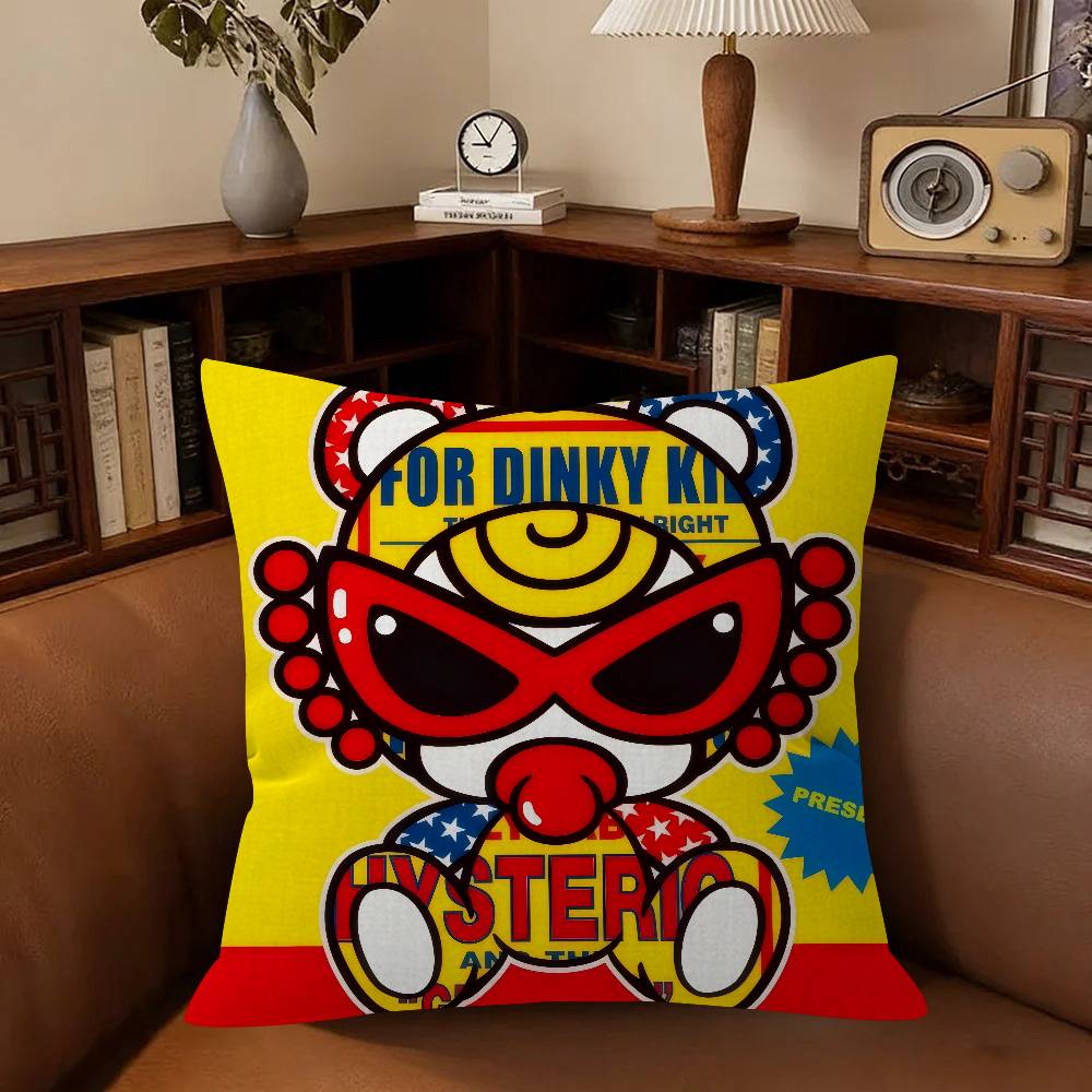 Japan Anime Pillow Cover Design Cushion Cover Decor Holiday Decorati Fashion Hysteric Mini Logo