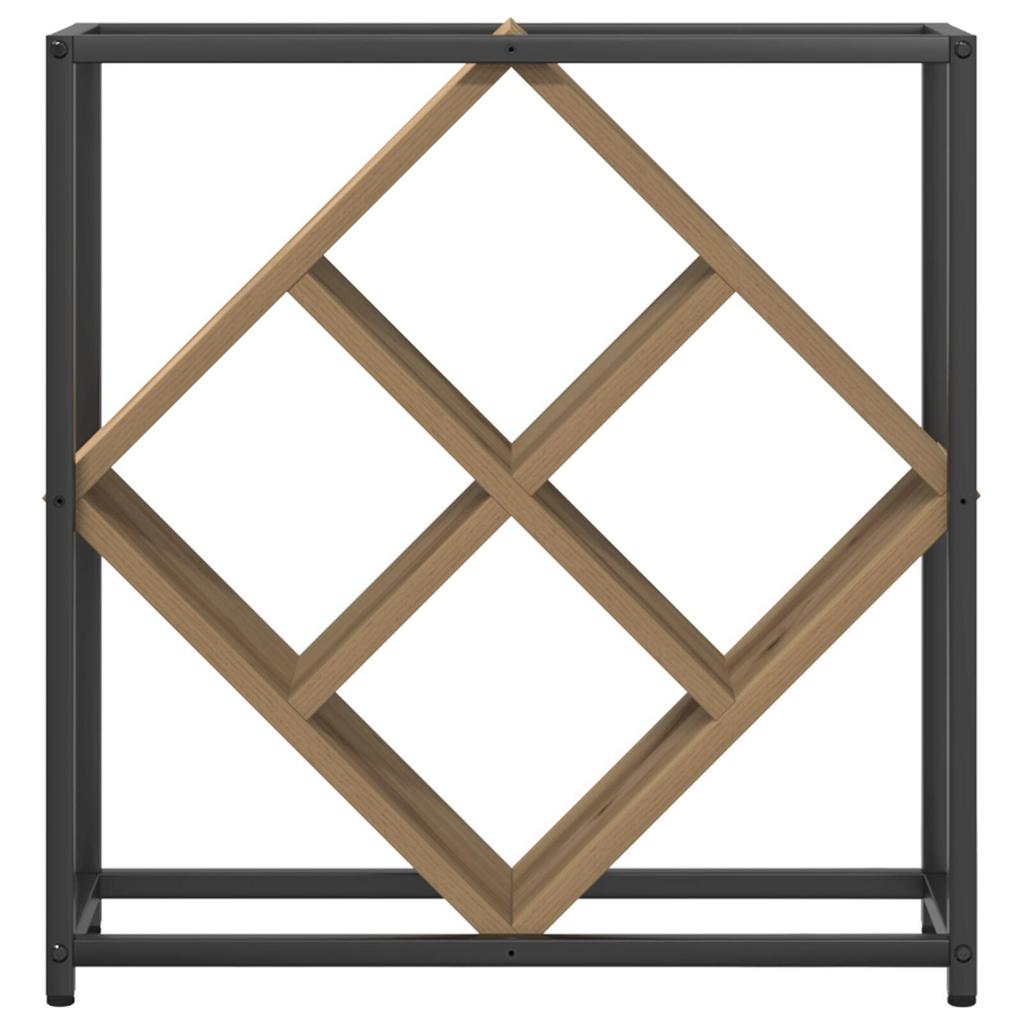 Moderner rechteckiger Weinhalter, multifunktionales Weinregal für die Wohnraumdekoration, 51x18x52,5 cm