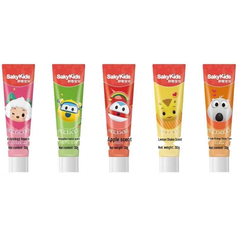 Shuke Baby Magic Rainbow Kids Toothpaste Set