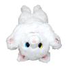 Hizaneko Plush Toy White Odd-Eyed Small Size