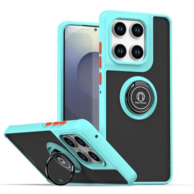 Armor Matte Case for Motorola Moto Edge 60 Fusion Ring Stand Shockproof Funda for Motorola Moto Edge 60 Pro G86 G56 5G Cover