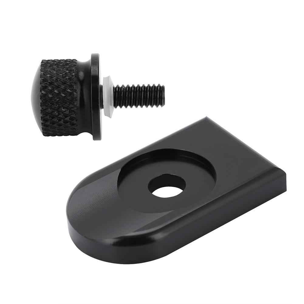 Aluminum Motorcycle Seat Bolt Tab Screw Mount Knob Cover for 96 17