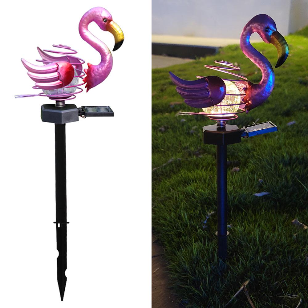 Solar Iron Animal Garden Ornaments