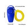 2 Stück Ergonomische Hundeklicker Pfeife Trainingsset Kunststoff Outdoor Gehtraining Gerät Für Rassen Kommandos Und Verhalten