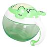 Baby Snack Container Animal Shape No Spill Impact Resistance Safe Tritan Toddler Snack Cup for Outdoor Travel Frog