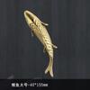 Goldene Wanddekoration Metall Hohl geschnitten Koralle Lotusblatt Fischteich Goldfisch Hintergrund Wandbehang Kupfer Anhänger Heimdekoration