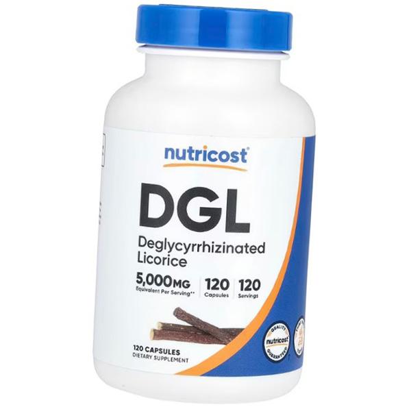 

Экстракт солодки, DGL 5000, Nutricost 120капс (71647006) 120caps