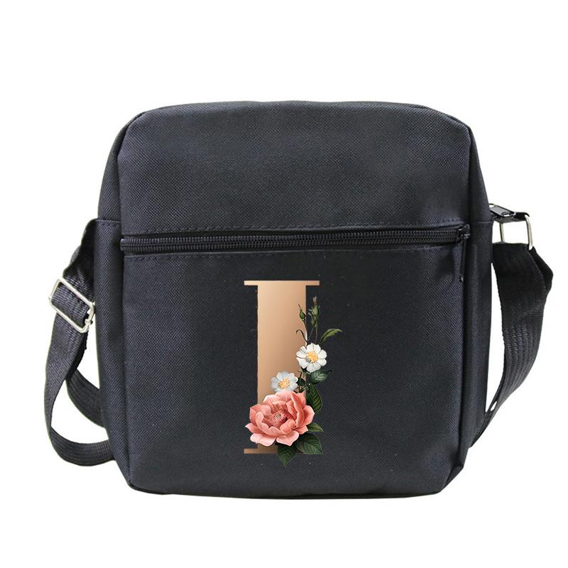 

26 буквенная печатная сумка через плечо повседневная многофункциональная сумка через плечо маленькая сумка 24*21*7cm