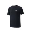 Training Series Mens Knitted Short Sleeve T-Shirt Summer 2026 Men Tops Basic-Black 152637121-4