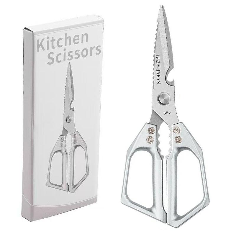 Kitchen Scissors Stainless Steel Kitchen Scissors Heavy duty Poultry Food Cooking Sharp Meat Scissors