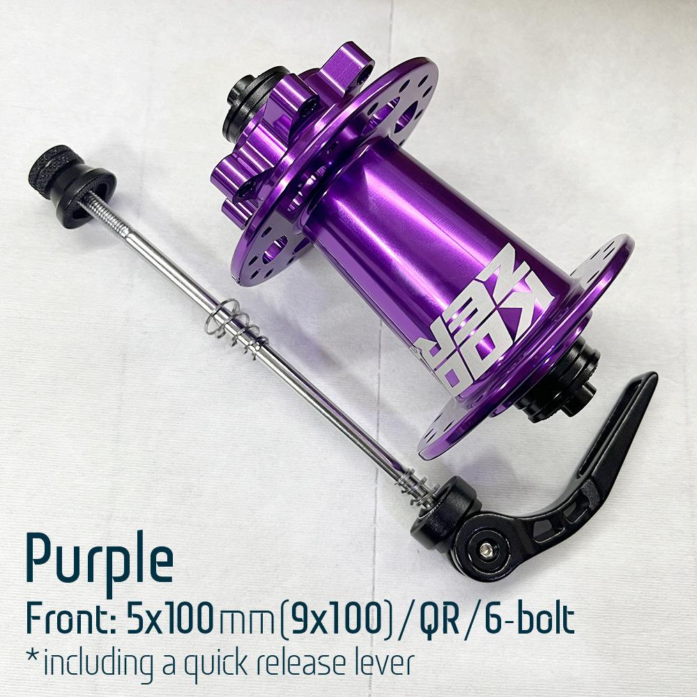 Koozer Xm490Pro 32 Hole Front Hub 15X100 5X100 Noisy Cube 28-Hole 36-Hole Mtb Hubs 6 Bolt Thru Axle Quick Release Mtb Front Hub
