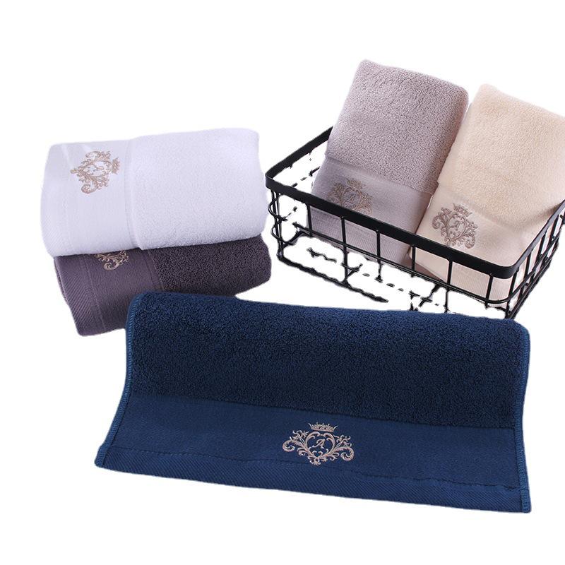 Soft Absorbent Pure Cotton Adult Face Towels - Thick, All-Cotton Hotel Quality
