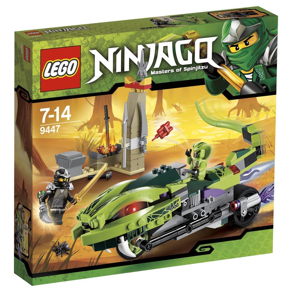 LEGO Ninjago Rasha's Snake-Snake Cycle 9447