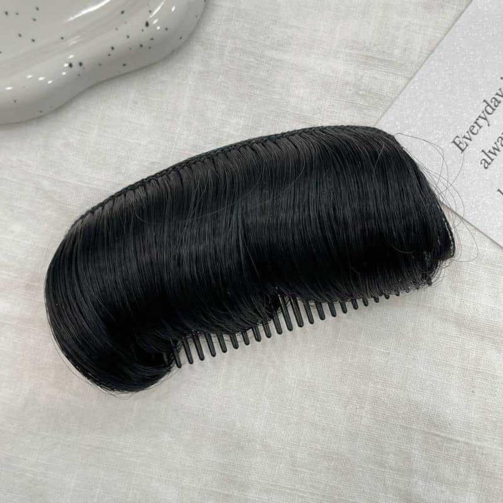 Black Invisible Wig Cushion Clip Volumizing Hair Insert New Hairpiece Hair Accessories