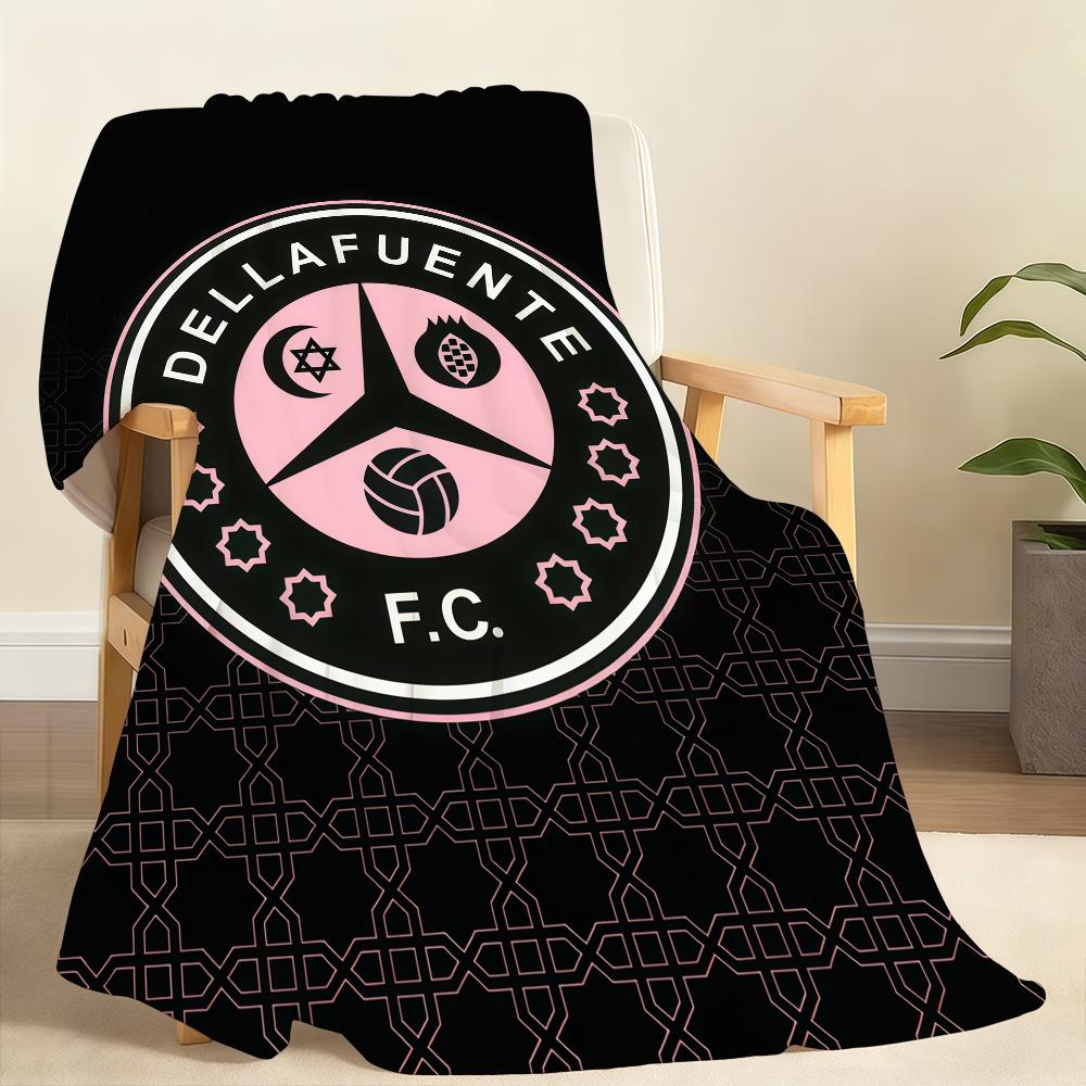 Classic Luxurious D Dellafuente F FC Energetic Blanket For Soft Throw Blanket for Picnic Bed Sofa Home Bedroom Warm Comfortable