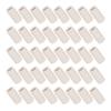 40pcs Fiber Pool Cue Ferrules White Billiard Cue Ferrules Pool Stick Tips  Pool Cue Repair