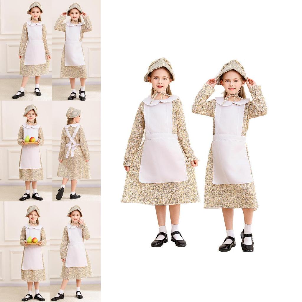 European Style Little Red Riding Hood Girl Costume With Spandex Mix For Theatre Shows