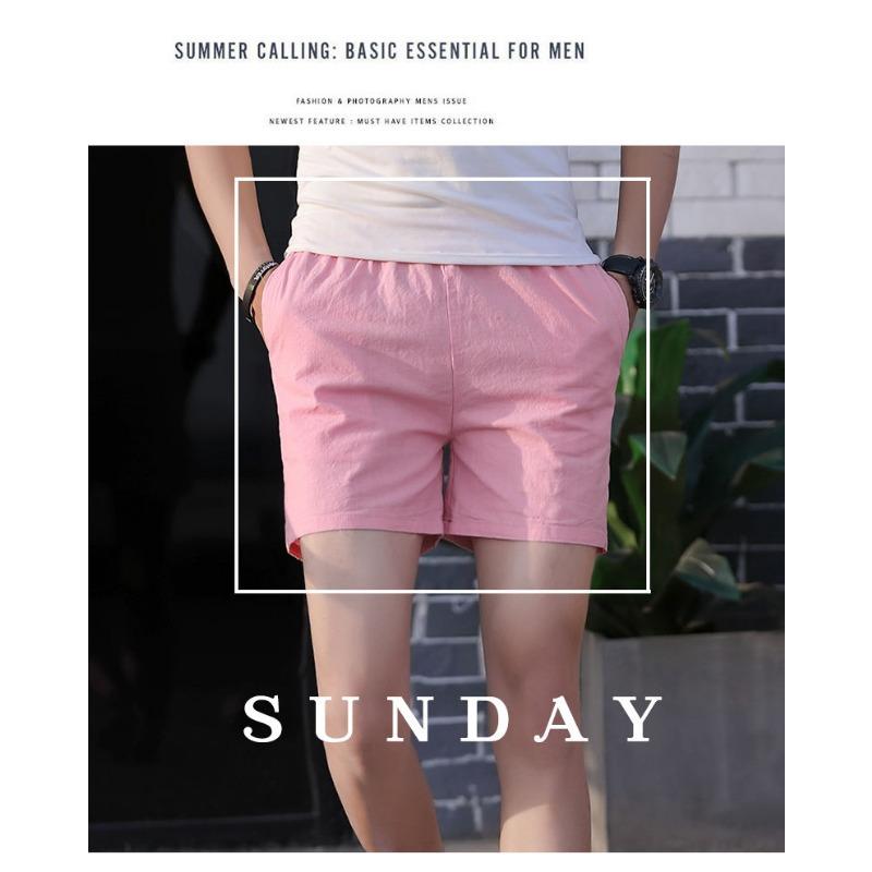 Shorts Fashion Casual Loose Straight Solid Color Comfortable Simplicity Summer Thin Elastic Waist Pockets Men's Clothing 2023
