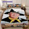 John Wayne's Retro Western Movies bedding, duvet cover, pillowcase, home decoration, birthday gift (1 * duvet cover+2 * pillowcase, coreless)