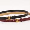 Stylish Women's Belt Waist Decoration with Sophisticated Double Half Arc Buckle for Contemporary Fashion Lady Girls
