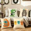 Simple Nordic Modern Anime Cushion Cover Soft Plush DoubleSided Pillow Cover Cozy Sofa Cushion Case Living Room Home Gift