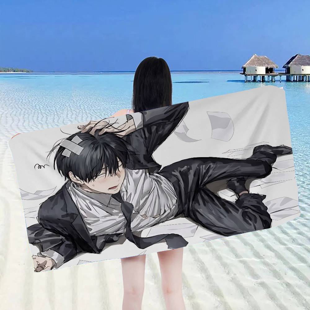 Special Civil Servant Microfiber Beach Towel Absorbent Quick dry Soft Yoga Swimming Resort Mountain Climbing Towel