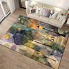 Abstract Colorful Forest Walkway Printed Carpet for Living Room Decor Suitable for Use As an Anti-slip for Living Room Bedroom Sofas