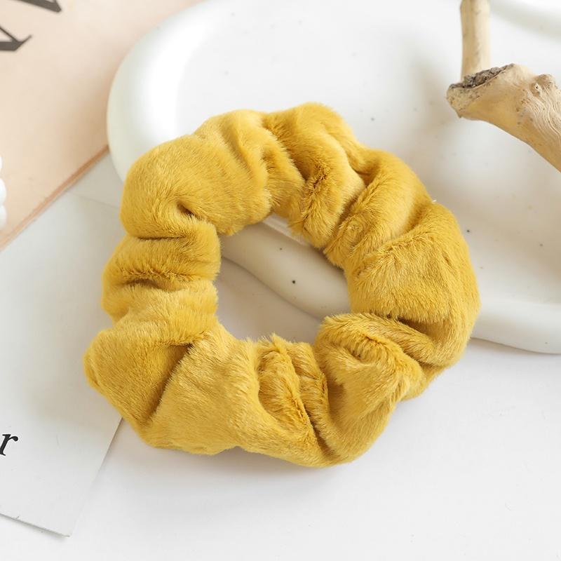 New Plush Large Scrunchies Rubber Bands Women Fashion Cute Hair Bands Headdress Korean Girl Hair Accessories Headwear