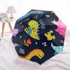 1pc Dino Rawr Fashionable Automatic Opening/Closing Folding Umbrella with 8 Bones, Windproof Portable, Daily Use169
