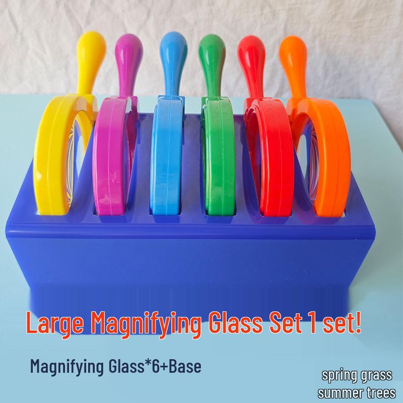 Children's Science Exploration Magnifying Glass - Montessori Early Education Tool for Kindergarten
