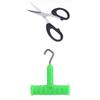 Fishing Baiting Rig Tool Set Bait Needle T Handle Knot Puller and Scissor Tackle Rigging Tool