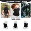 UV Protection Ice Silk Mask Breathable Quick Dry Cycling Face Cover Neck Wrap Running Hiking Elastic Ear Bandana Face Scarf
