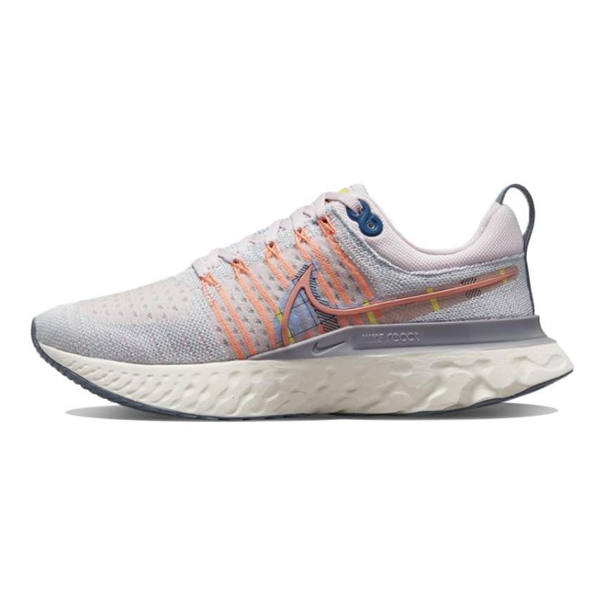 Nike React Infinity Run Flyknit 2 Premium 'Pink Foam Blue Tint' Women's Sneakers DH2497-600