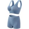 Plus Size Women's Wire-Free Sports Vest with Anti-Shock and Side Bust Control
