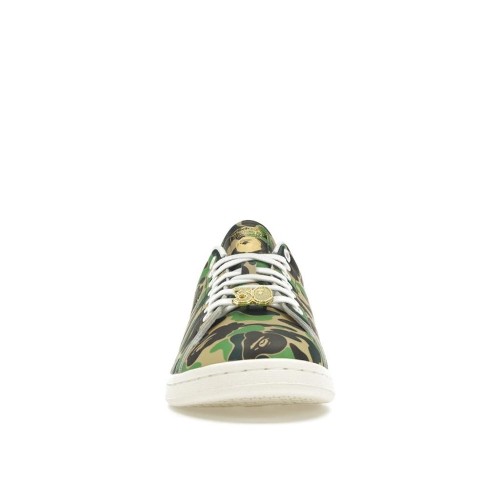 BAPE X Adidas Stan Smith 30th Anniversary - ABC Camo Unisex Sneakers Multi-Color Cloud-White Off-White IG8949