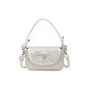 Pink Bow Underarm Bag Women's Summer New Sweet Niche Shoulder Bag Textured Messenger Bag