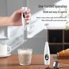 Electric Handheld Milk Frother and Egg Beater - Food Grade Small Mixer for Coffee