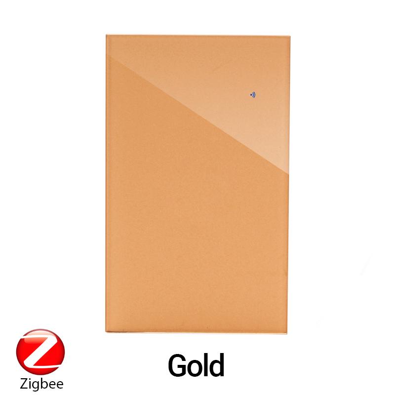 1234 Gang  2/3Way WiFi Touch Switch AC 100v220v Wall Light Switch Smart Home Zigbee Wireless Remote Control Tuya App US Standard