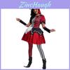 Halloween Circus Clown Cosplay Costume With Polyester Fabric For Stage Performance Women