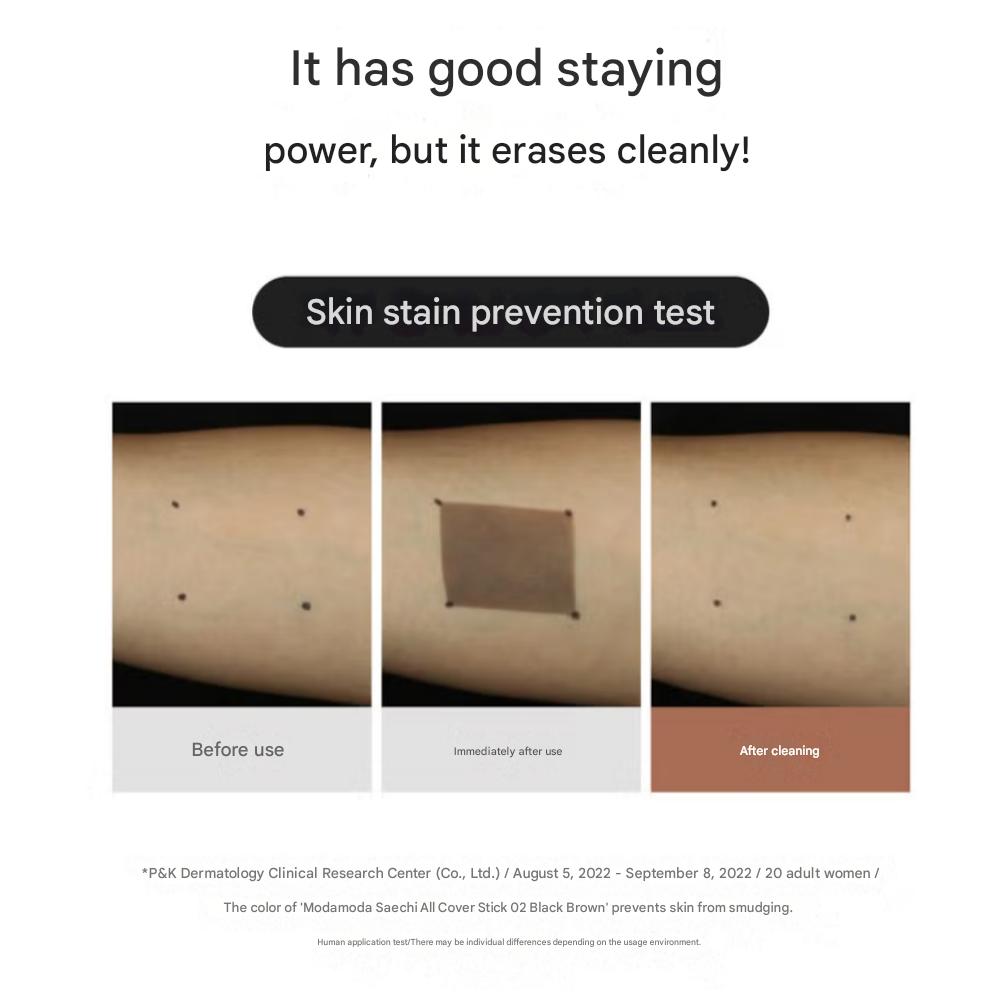 Modamoda Pokrycie siwych włosów Ciemny brąz