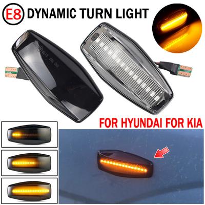 Dynamický LED blatník Light Side Marker pro Hyundai I10 Trajet Sonata Elantra Getz XG Tucson Terracan Coupe Matrix pro Kia 2003