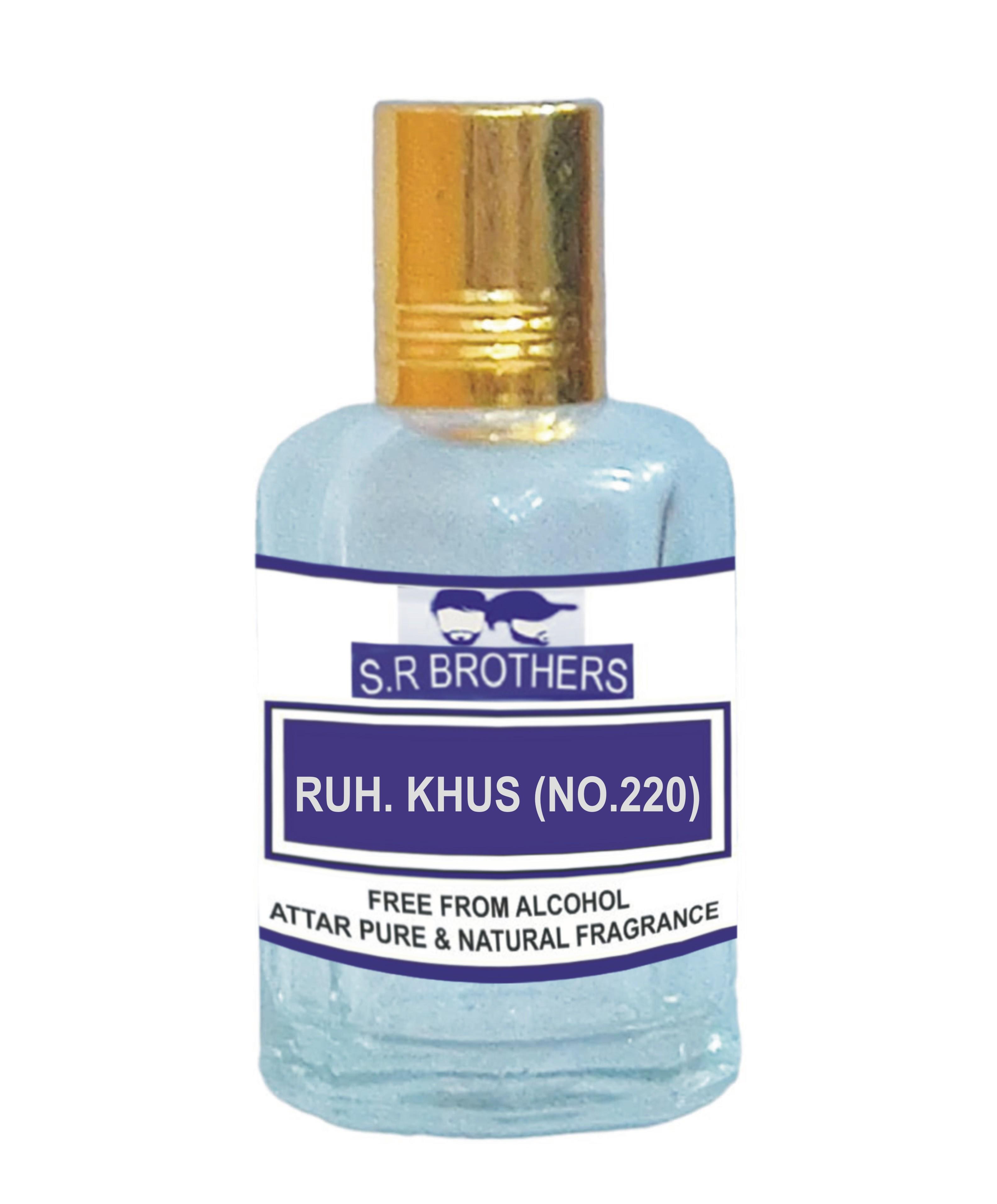 

S.R Brotthers RUH. KHUS (NO.220) ATTAR Suitable For Daily Uses Occasions & Parties Long lasting 3ml