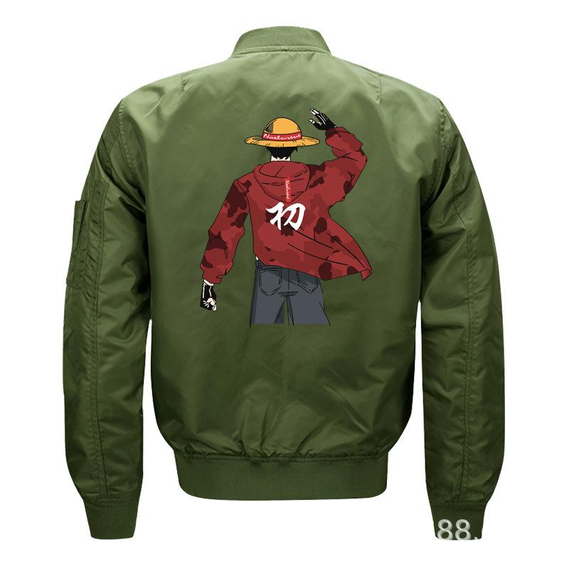 ONE PIECE Luffy series d sweater ONE PIECE jackets men's winter jacket