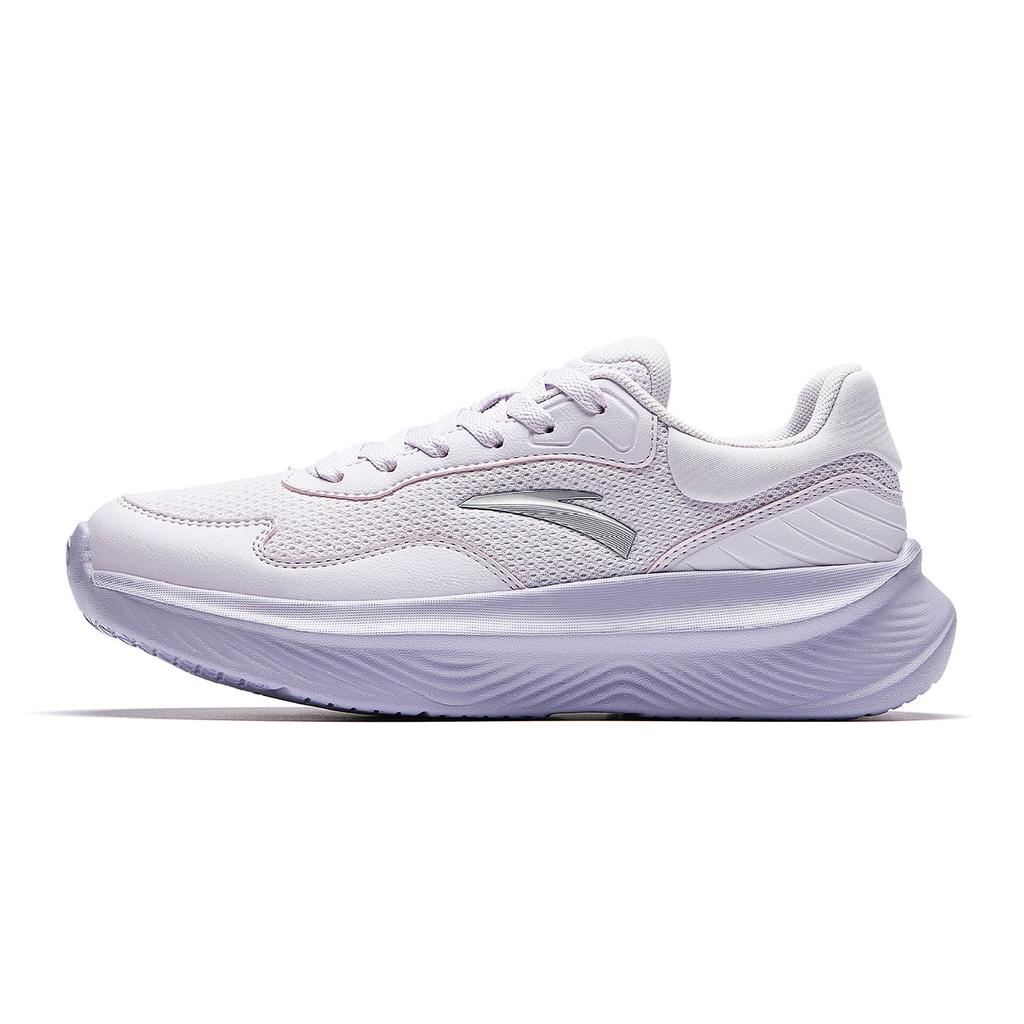 Anta Tread Shock Absorption Rebound Wear-Resistant Versatile Casual Training Shoes Women Sneakers Misty-Purple 922537726-4