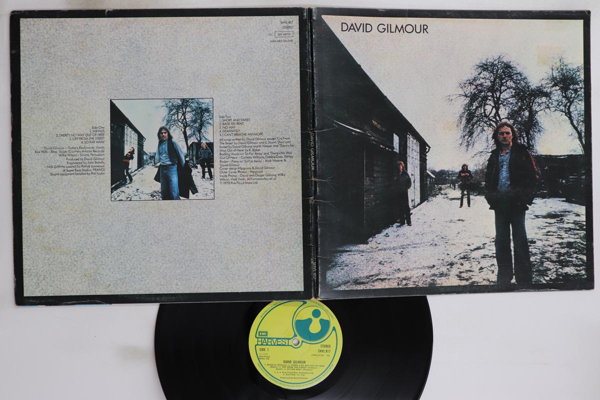 

LP Пластинка ДЭВИД ГИЛМОР - David Gilmour SHVL817 HARVEST 1978 UK Рок Б/У