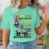 Autism Mom Shirt Autism Doesnt Come with A Unisexual Autism Awareness Puzzle Ribbon Tshirts Womens Streetwear Mama Gifts