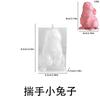Top Quality Easter Baking Molds Reusable Bunny Egg Easy Release Silicone Candle Making Molds Easter Decor for Plaster Wax Clay