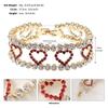Luxury Rhinestone Pearl Wide Open Cuff Bracelet For Women Stylish Stretch Bangle Fashion Versatile Jewelry Gift