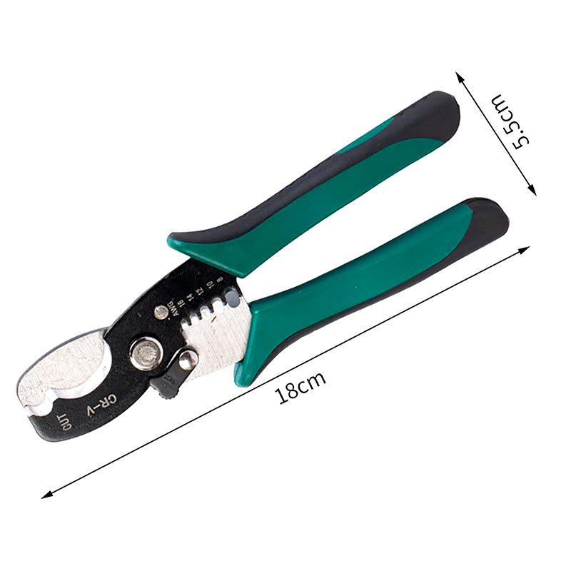 1.6-4.0Mm Wire Stripper Cable Cutting Scissor Stripping Pliers Cutter Hand Tools Ferramentas Herramientas